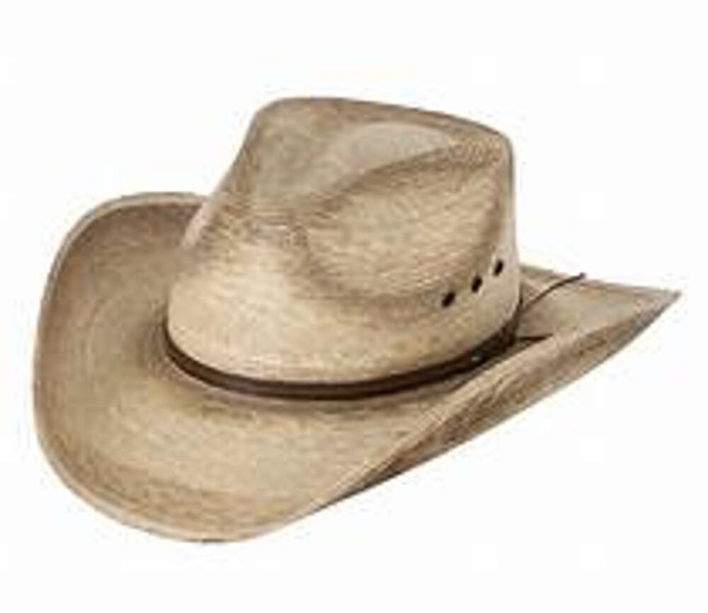 Bull Ranch READ Men's Medium Burn Flame Pezca Cowboy Hat Rancher Western HR9-12